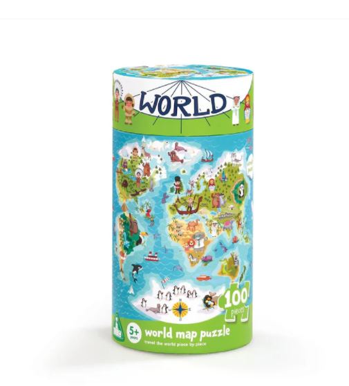 Early Learning Centre World Map 100 Pieces Puzzle