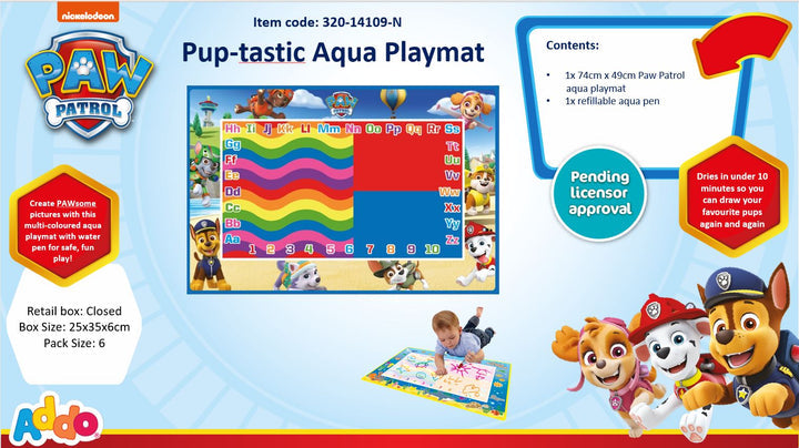 Paw Patrol Aqua Playmat