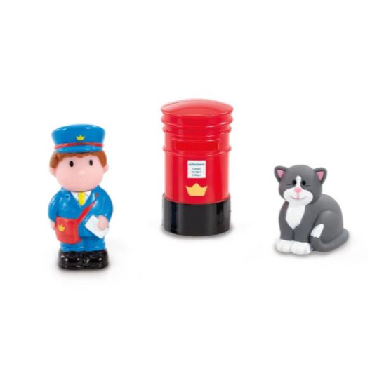 Early Learning Centre Happyland Village Post Box And Figure Set