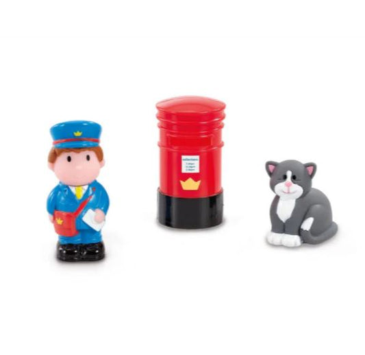 Early Learning Centre Happyland Village Post Box And Figure Set