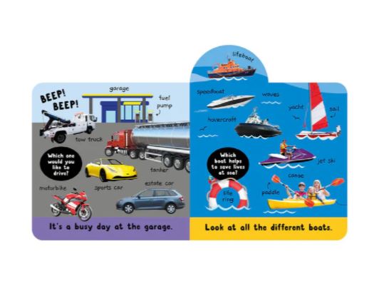 Early Learning Centre 100 Word Things That Go Board Book