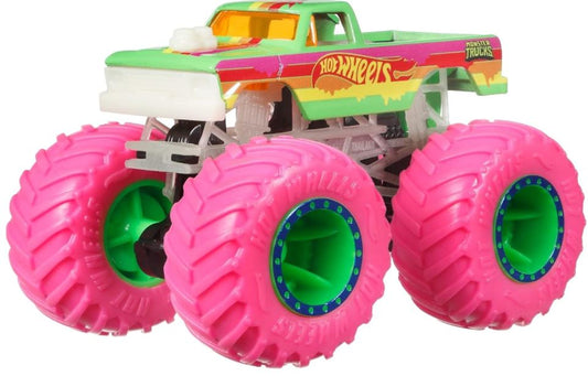 Hot Wheels Monster Trucks Glow In The Dark 1:64 Scale Die-Cast Assortment