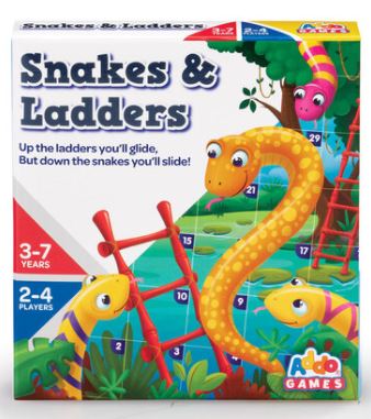 Addo Games Snakes And Ladders