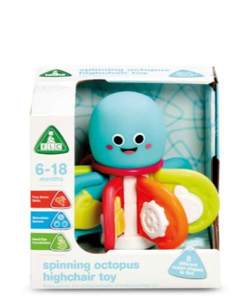 Early Learning Centre Octopus Highchair Spinner