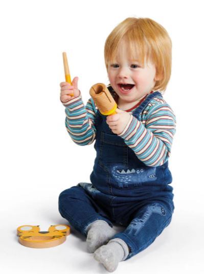 Early Learning Centre Wooden Tiger Tunes Music Set