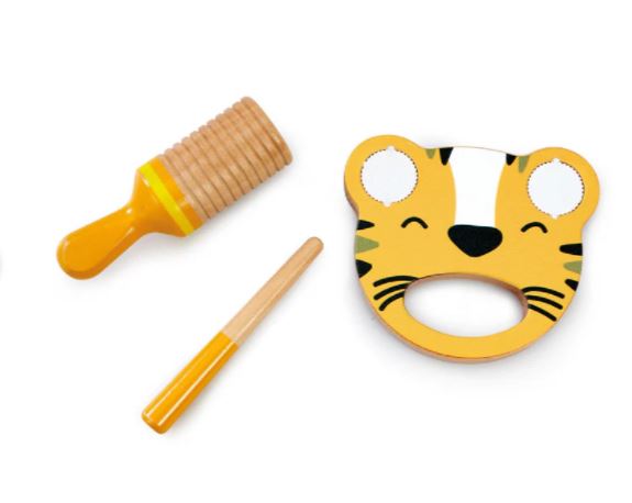 Early Learning Centre Wooden Tiger Tunes Music Set