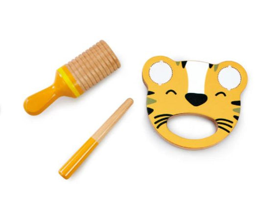 Early Learning Centre Wooden Tiger Tunes Music Set