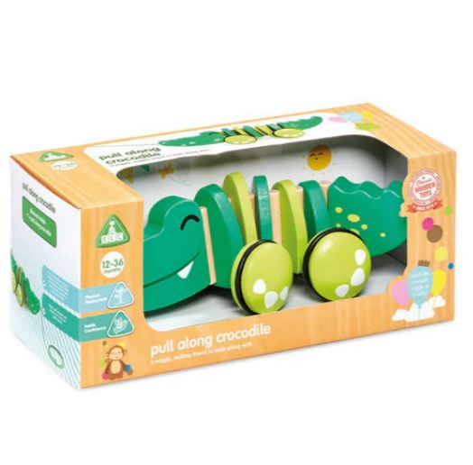 Early Learning Centre Wooden Pull Along Crocodile