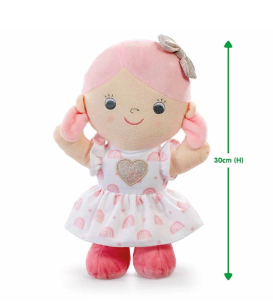 Early Learning Centre Cupcake My First Soft Dolly Eva Rag Doll