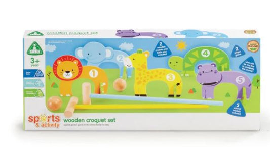 Early Learning Centre Wooden Croquet Set