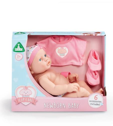 Early Learning Centre Cupcake Newborn Baby Daisy Doll