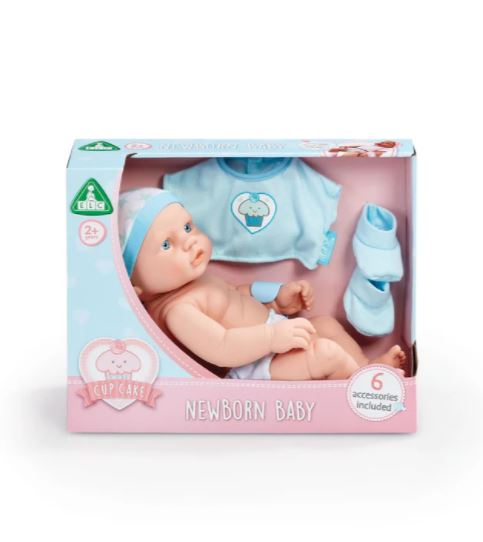 Early Learning Centre Cupcake New Born Baby James Doll