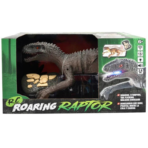 Remote Control Roaring Raptor 2.4G Grey