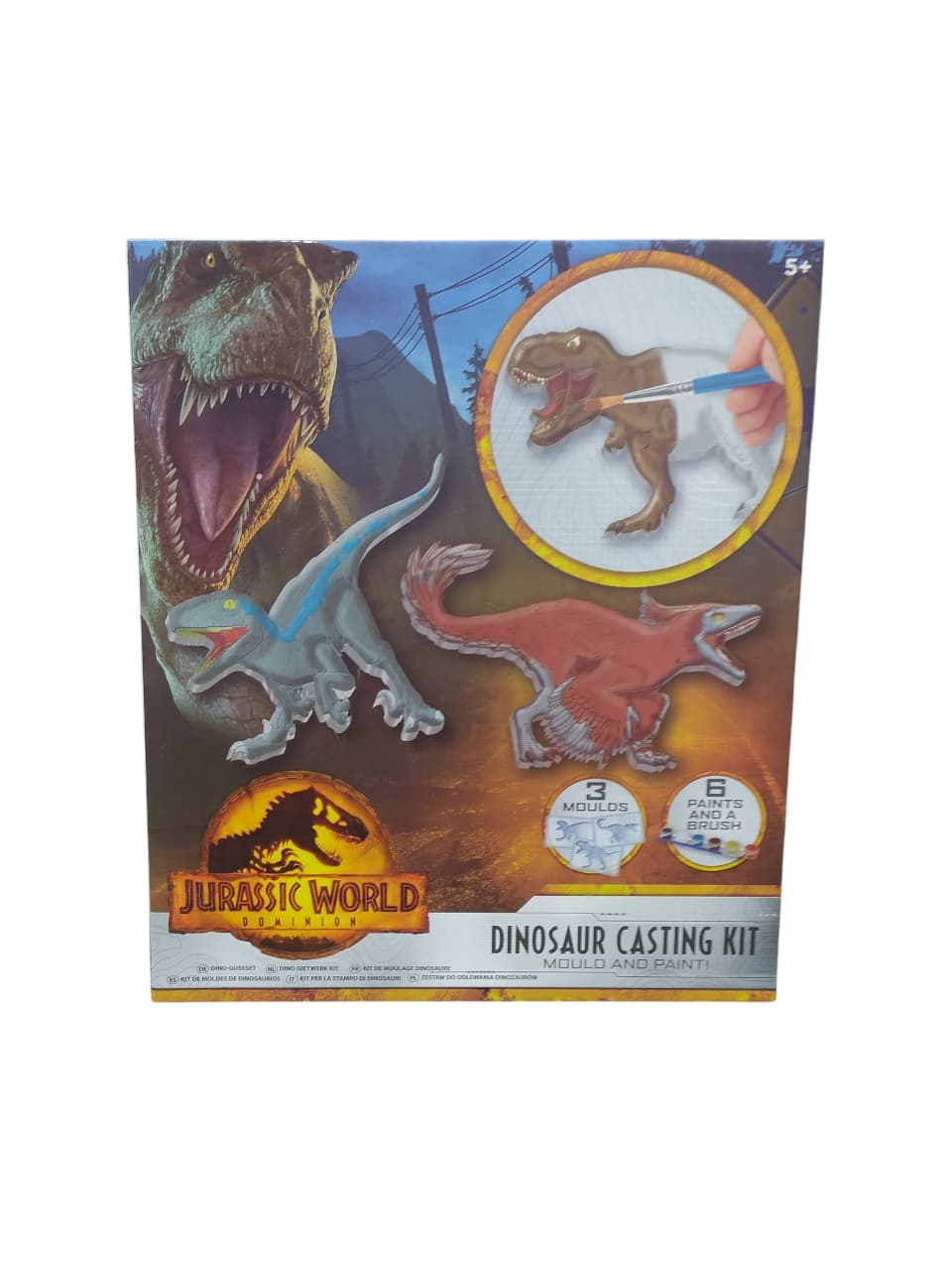 Jurassic World Dominion Dinosaur Casting Painting Kit