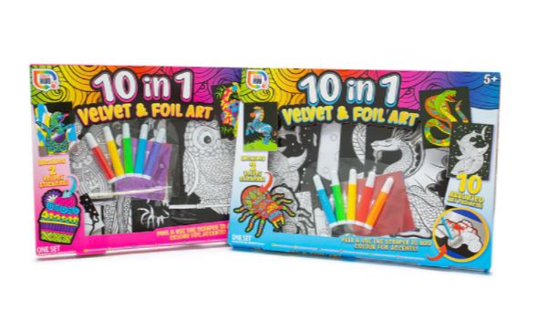 Velvet & Foil 10In1 Art Kit