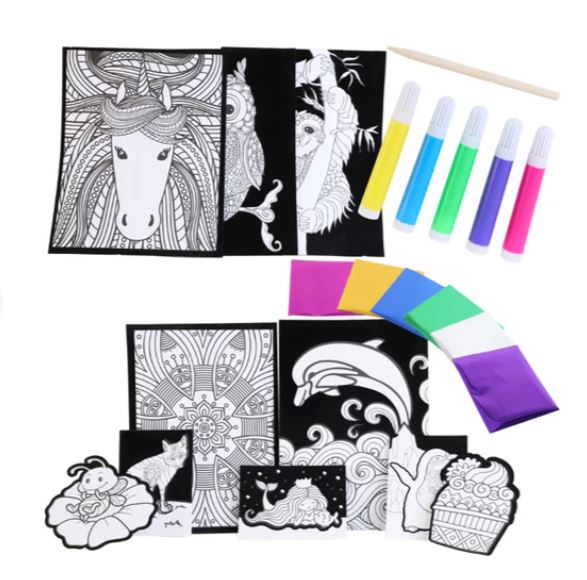 Velvet & Foil 10In1 Art Kit