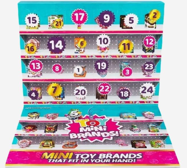 5 Surprise Toy Mini Brands Advent Calendar Series 2