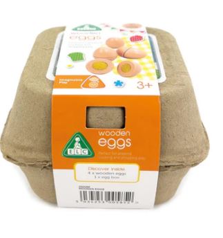 Early Learning Centre Wooden Eggs