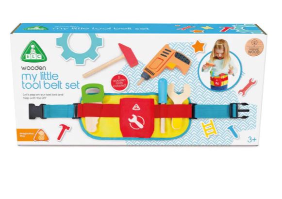 Early Learning Centre Wooden My Little Tool Belt Set