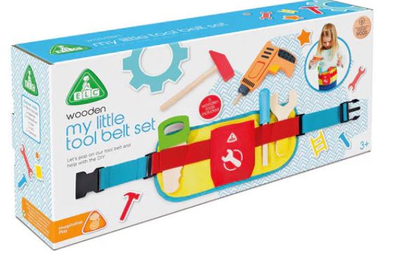 Early Learning Centre Wooden My Little Tool Belt Set