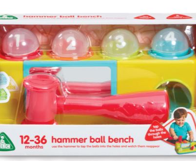 Early Learning Centre Hammer Ball Bench