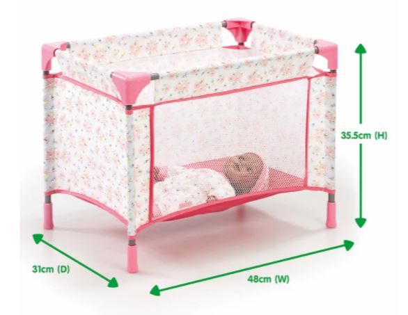 Early Learning Centre Cupcake Travel Bed