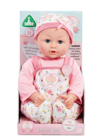 Early Learning Centre Cupcake Babbling Baby Isla Doll
