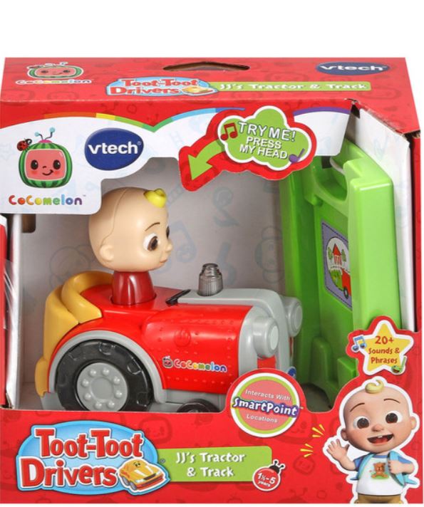 Cocomelon Toot Toot Drivers Jj'S Tractor