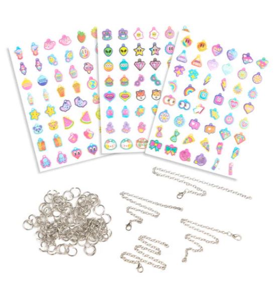 Create Your Own Puffy Charms Bracelet Set