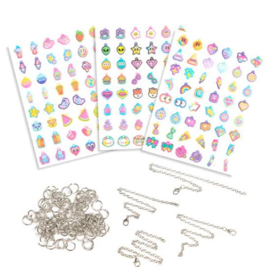 Create Your Own Puffy Charms Bracelet Set
