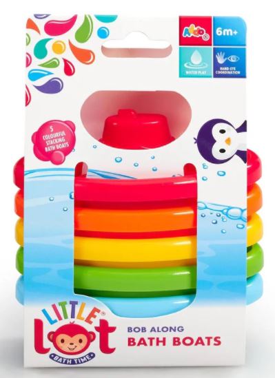Little Lot Bath Boats 2Pk