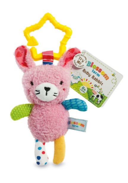 Early Learning Centre Blossom Farm Ruby Rabbit Sensory Travel Toy