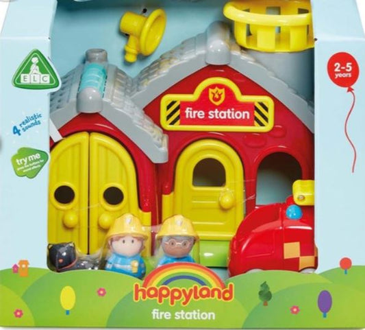 Early Learning Centre Happyland Fire Station Playset