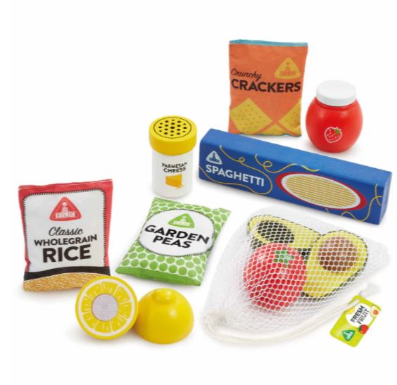 Early Learning Centre Wooden Supermarket Food Set