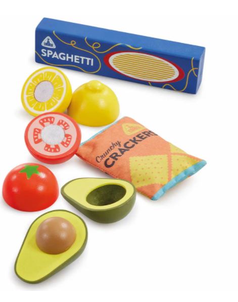 Early Learning Centre Wooden Supermarket Food Set