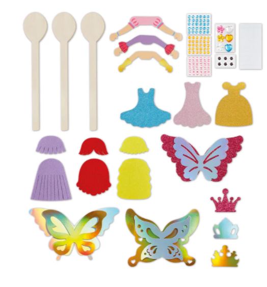 Early Learning Centre Wooden Spoon Fairies Set