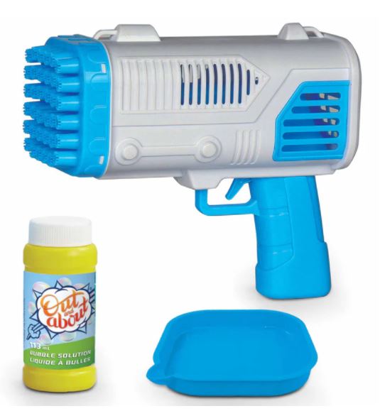 Out And About Bubble Xtreme Blaster Blue