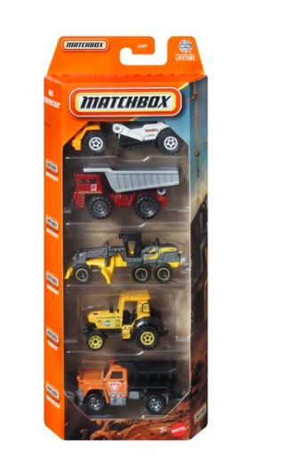 Matchbox 5 Pack Vehicle Assortment