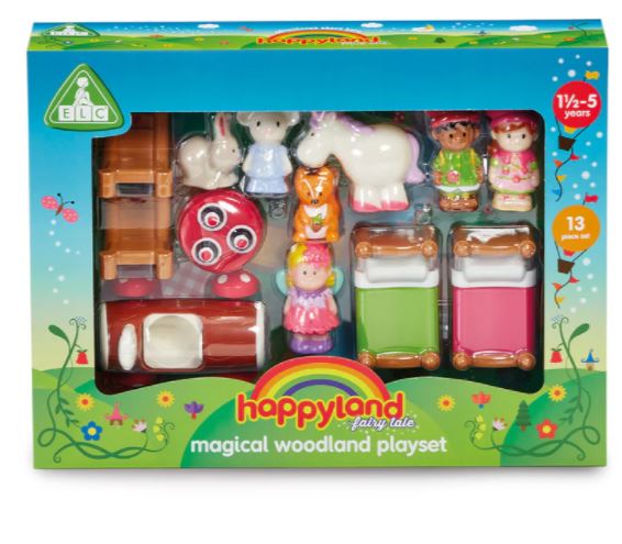Early Learning Centre Happyland Magical Woodland Red Fairy Playset