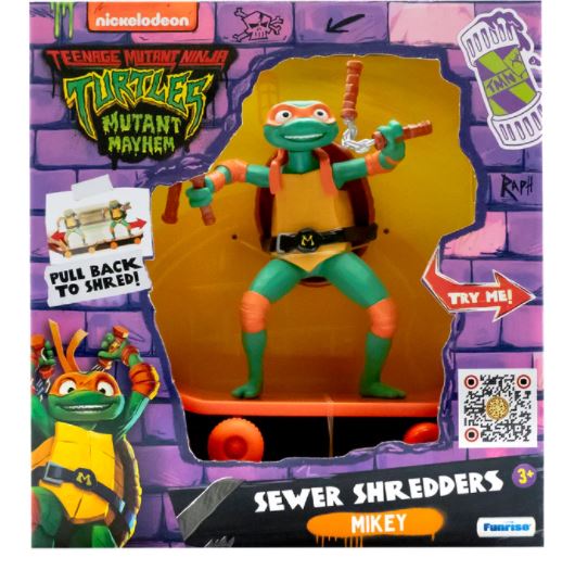 Teenage Mutant Ninja Turtles Movie Sewer Shredders - Michelangelo