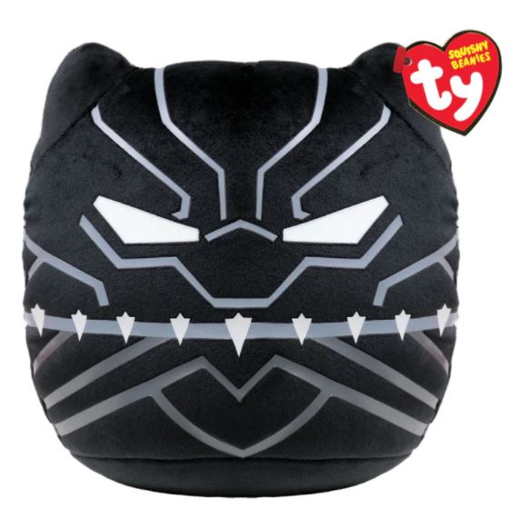 Ty Marvel Avengers Black Panther Squish-A-Boo 14 Inch Beanie Soft Plush Toy
