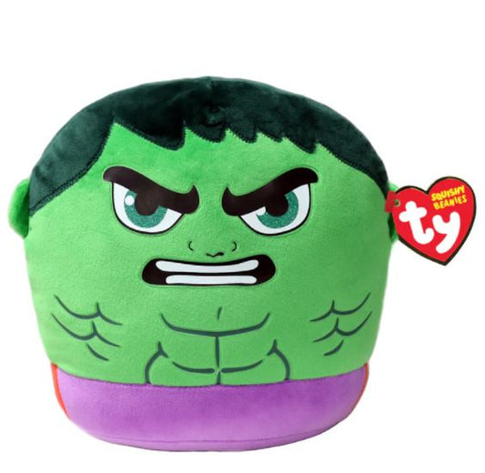 Ty Marvel Avengers Hulk Squish-A-Boo 14 Inch Beanie Soft Plush Toy