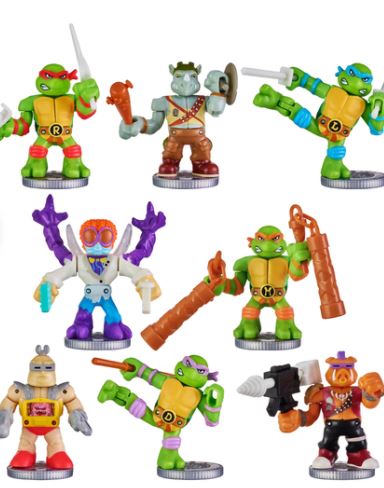 Akedo Teenage Mutant Ninja Turtles S1 Versus Pack - Michelangelo Vs Bebop