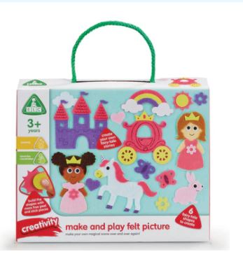 Early Learning Centre Art And Craft Make And Play Felt Princess Unicorn