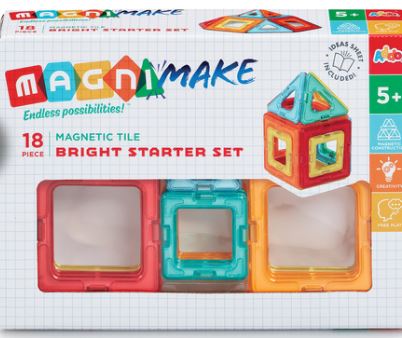 Magnimake 18 Pieces Bright Starter Set