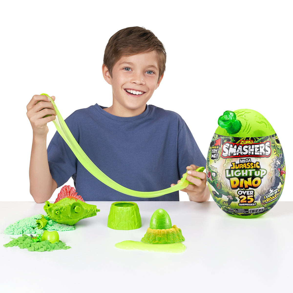 Smashers Jurassic Mega Light-Up Dino Egg