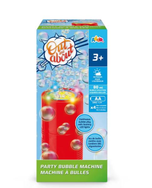 Out And About Bubble Blaster Pink/Purple