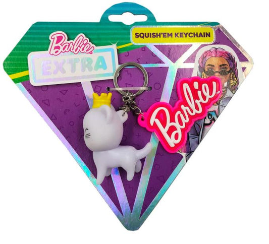 Barbie Squishy Keyring Assortment