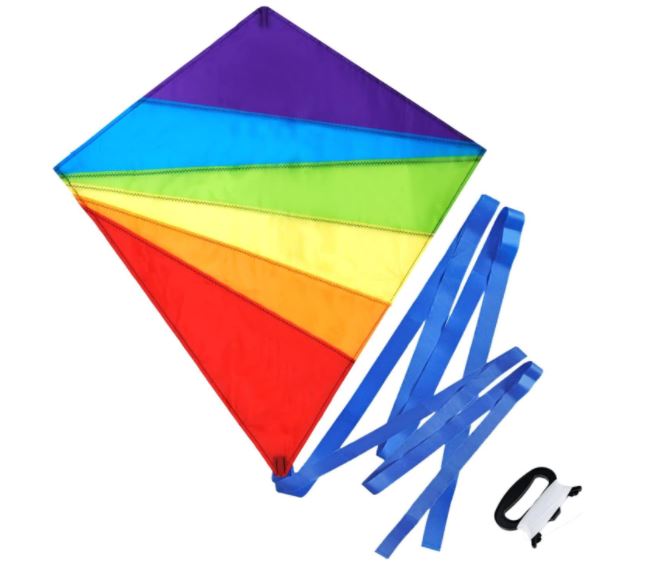 Classic Rainbow Diamond Kite