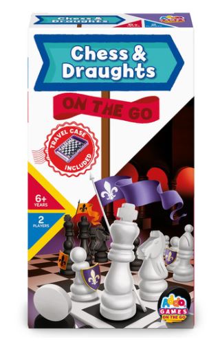 Addo Games Chess And Draughts Travel Games